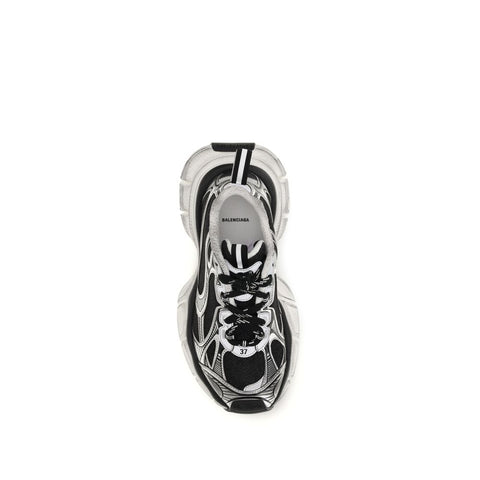 Multicolor Polyethylene Athletic Sneakers