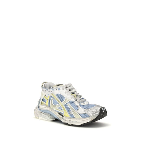 Multicolor Polyethylene Athletic Sneakers