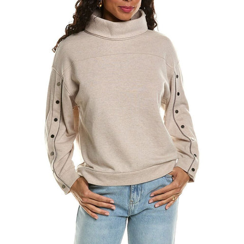 Beige Cashmere Turtleneck