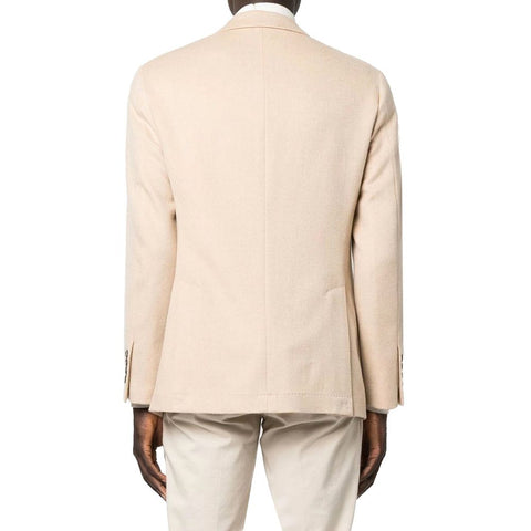 Beige Wool Blazer