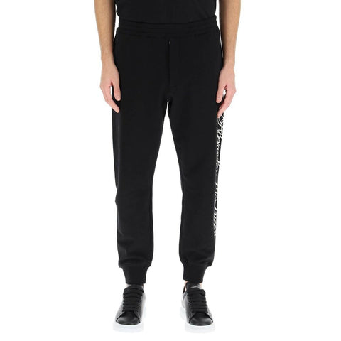 Black Cotton Joggers (Workout Pants)