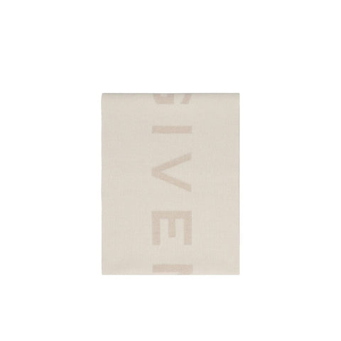 Beige Cashmere Scarf