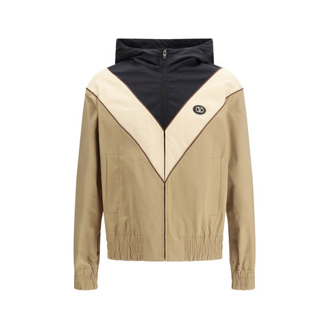 Multicolor Polyester Shell Jacket