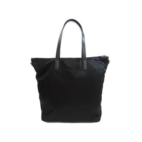Black Nylon Tote Bag
