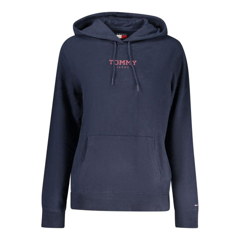 Blue Cotton Women's Hoodie