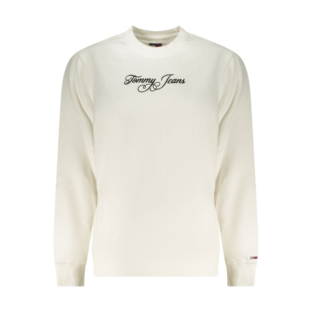 White Cotton Women's Sweatshirt