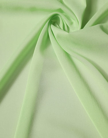 Light Green Silk Neck Wrap Shawl Stole 200cm x 64cm  Scarf