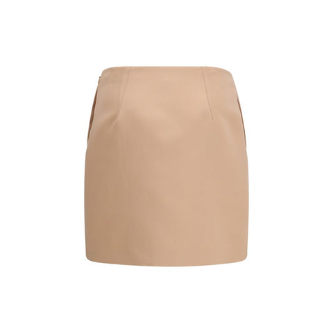 Multicolor Polyester Mini Skirt