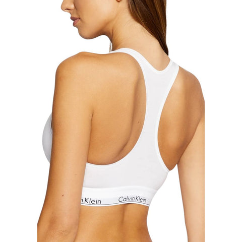 White Cotton Bra