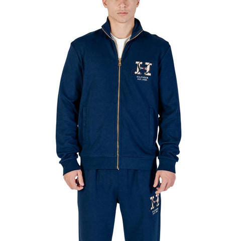 Blue Recycled Cotton Sweatshirt