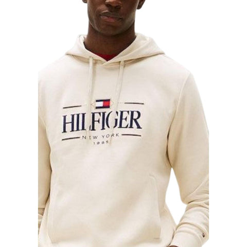 Beige Organic Cotton Hoodie