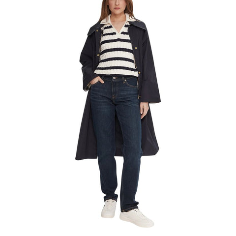 Blue Recycled Cotton Mom Jeans
