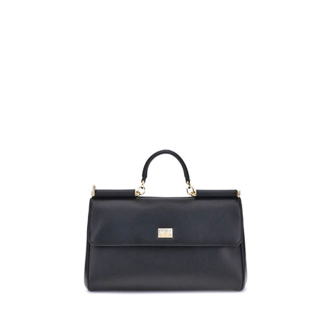 Black Calf Leather Bos Taurus Shoulder Bag