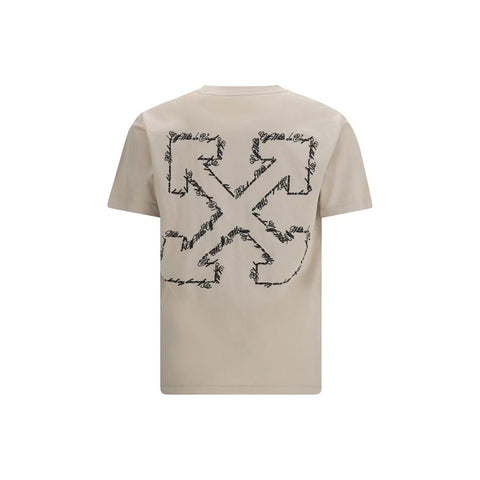 Beige Cotton T-Shirt