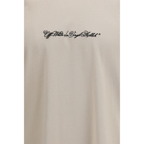 Beige Cotton T-Shirt