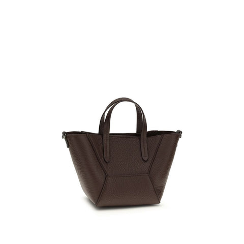 Bordeaux Calf Leather Bos Taurus Shoulder Bag