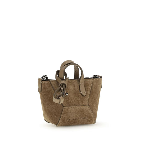 Brown Calf Leather Bos Taurus Shoulder Bag