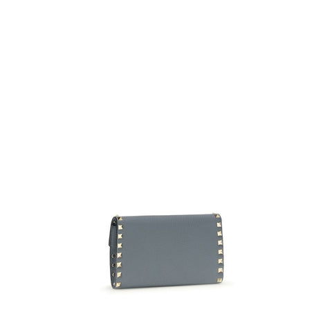 Blue Calf Leather Bos Taurus Wallet
