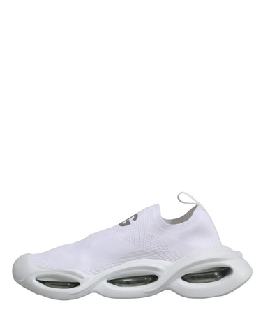 White Slip On Wave Low Top Sneakers Shoes
