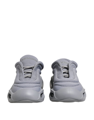 Gray Slip On Wave Low Top Sneakers