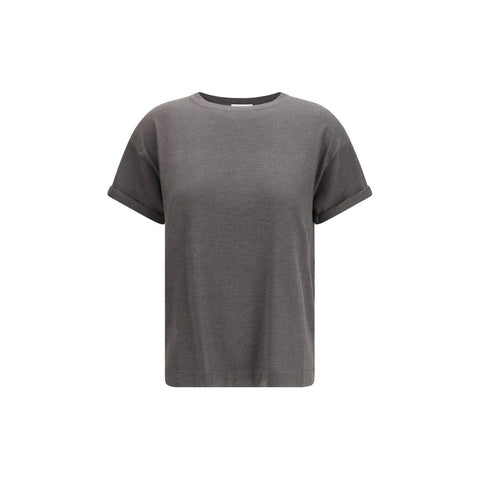 Gray Nylon T-Shirt