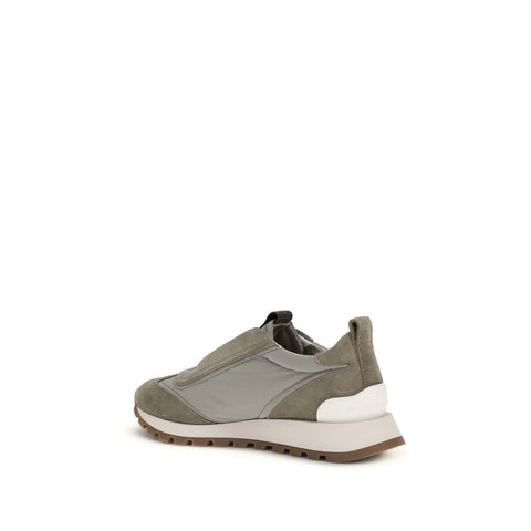 Bicolor Polyester Sneakers