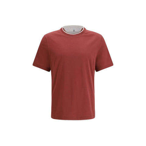 Bordeaux Cotton T-Shirt