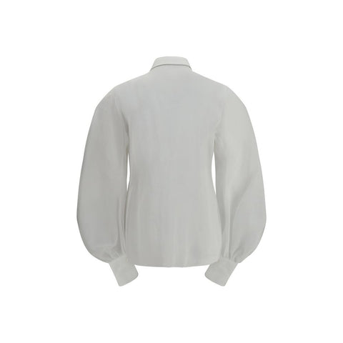 White Cotton Blouse