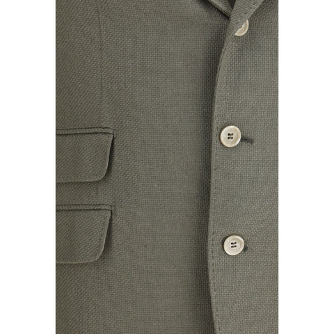 Bicolor Silk Coat