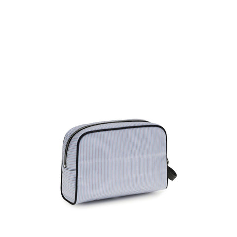 Blue Cotton Handbag