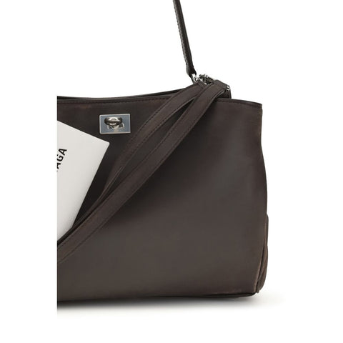 Brown Calf Leather Bos Taurus Shoulder Bag