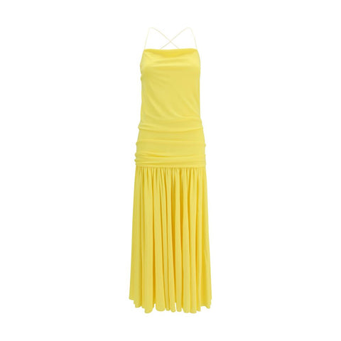 Bicolor Viscose Casual Dress