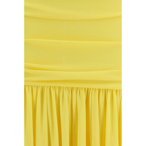 Bicolor Viscose Casual Dress
