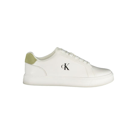 Bianco Polyurethane Men Sneaker
