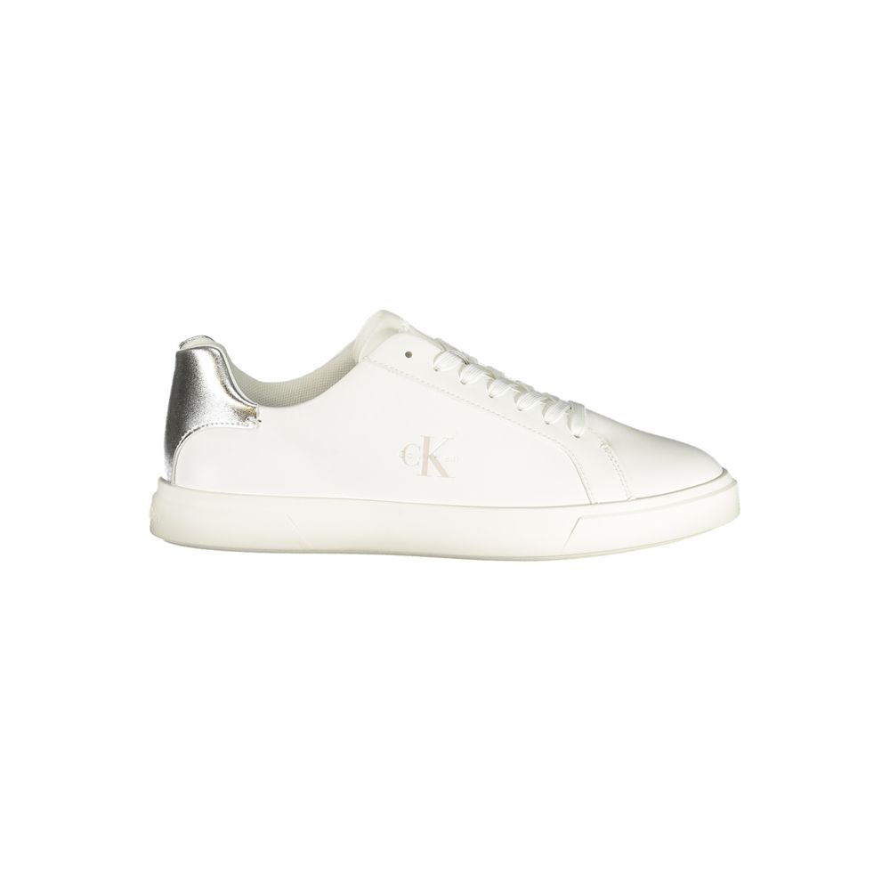 Bianco Poliuretano Donna Sneaker