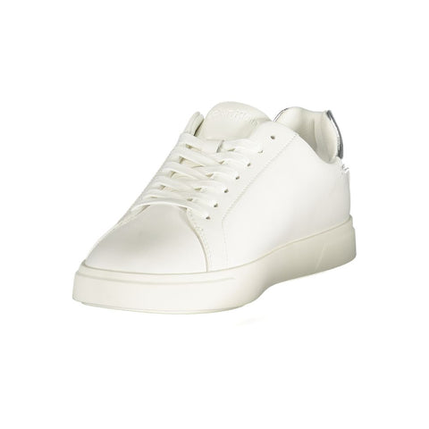 Bianco Poliuretano Donna Sneaker