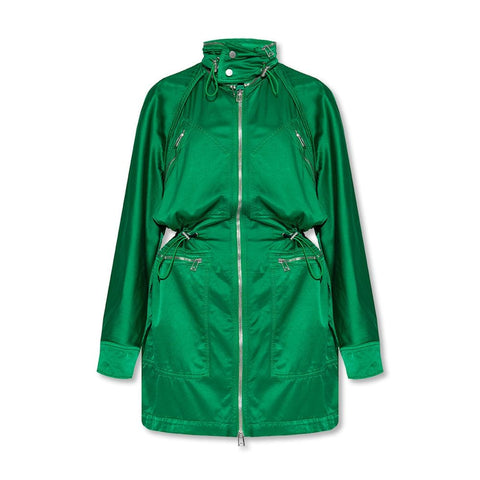 Bicolor Cotton Parka