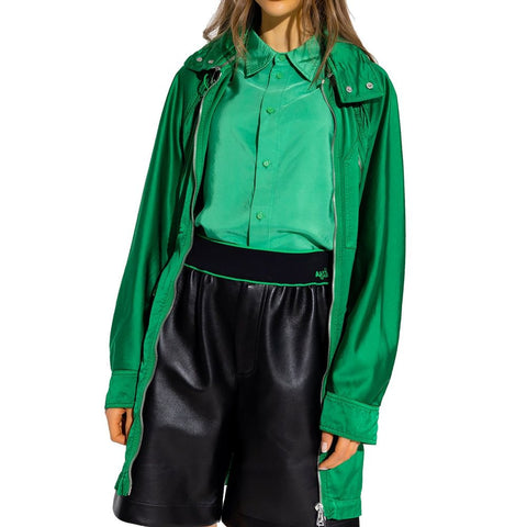 Bicolor Cotton Parka