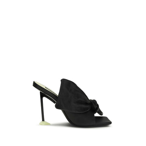 Black Lamb Ovis Aries High Heel Pumps