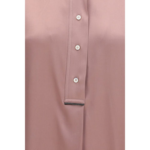 Multicolor Silk Shortsleeve Shirt