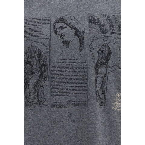 Blue Cotton T-Shirt