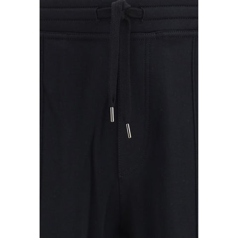 Black Cotton Joggers (Workout Pants)