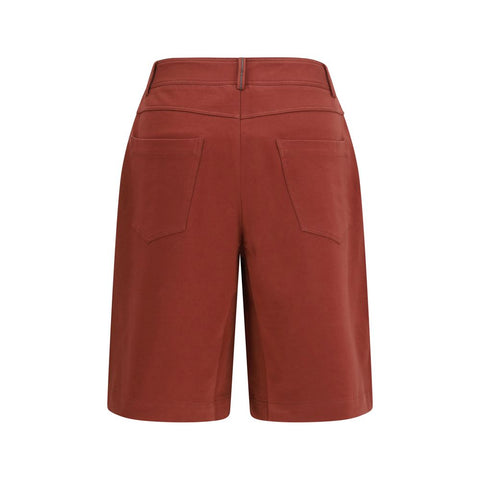 Multicolor Cotton Bermuda Shorts