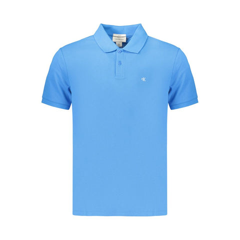 Azzurro Cotton Men's Polo