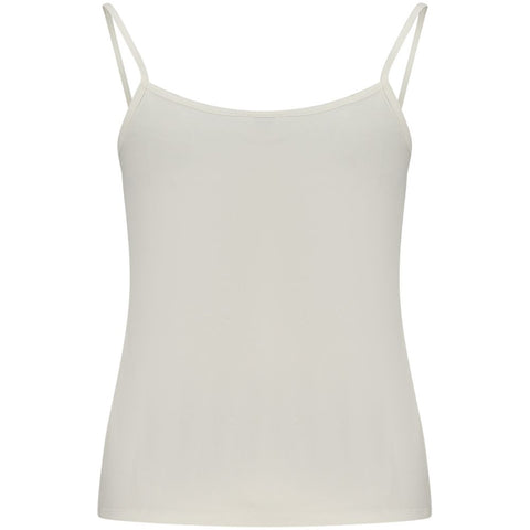 White Cotton Womens Tank