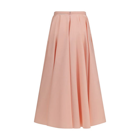 Multicolor Cotton Long Skirt