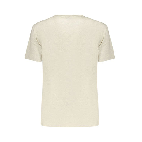 Gray Cotton Women's T-Shirt