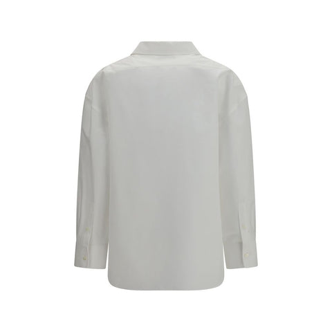 White Cotton Dress Shirt