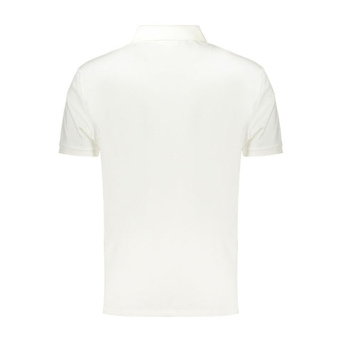 White Cotton Men's Polo Shirt