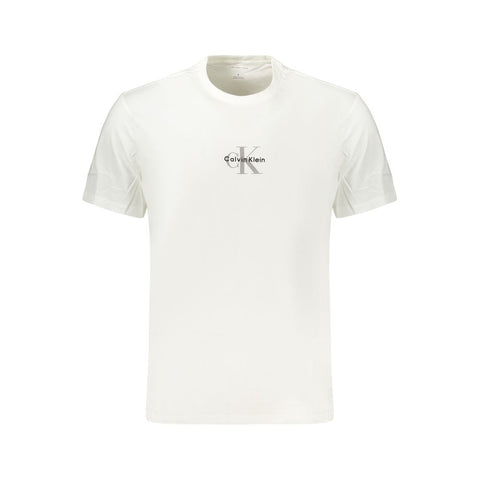 White Cotton Men's T-Shirt